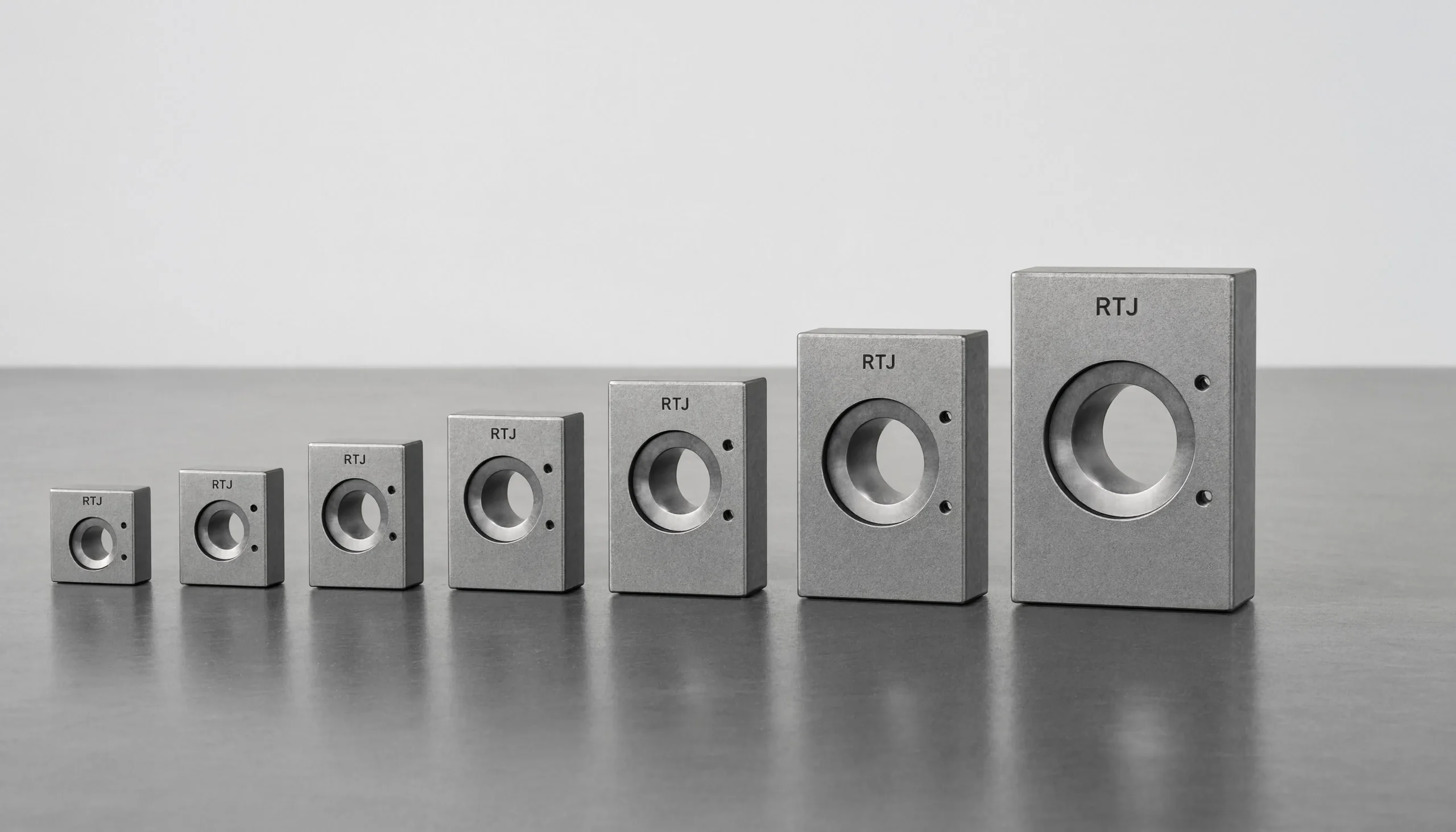 RTJ plate holder size comparison for ring joint orifice flange applications